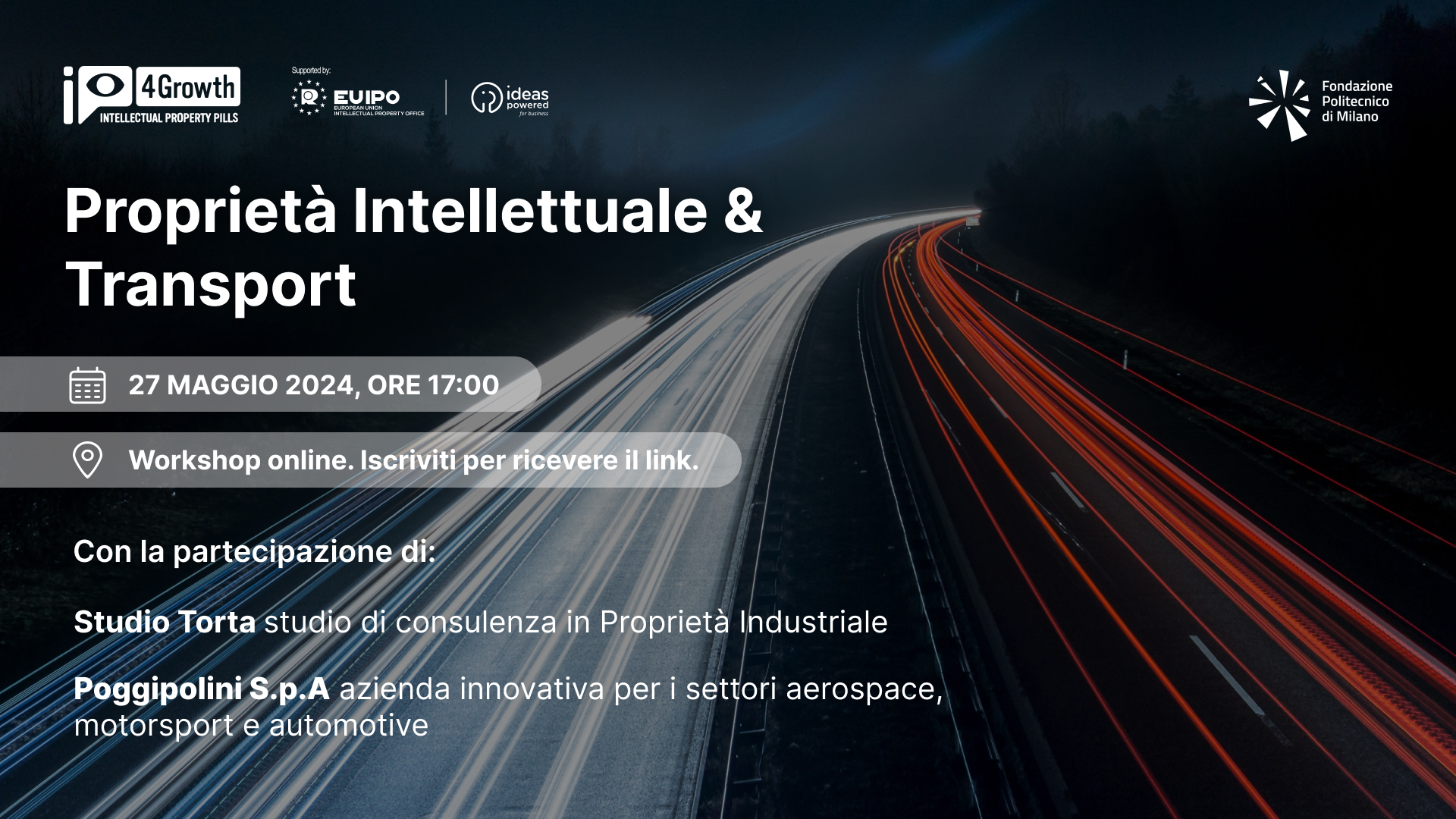 Proprietà intellettuale & Transport banner